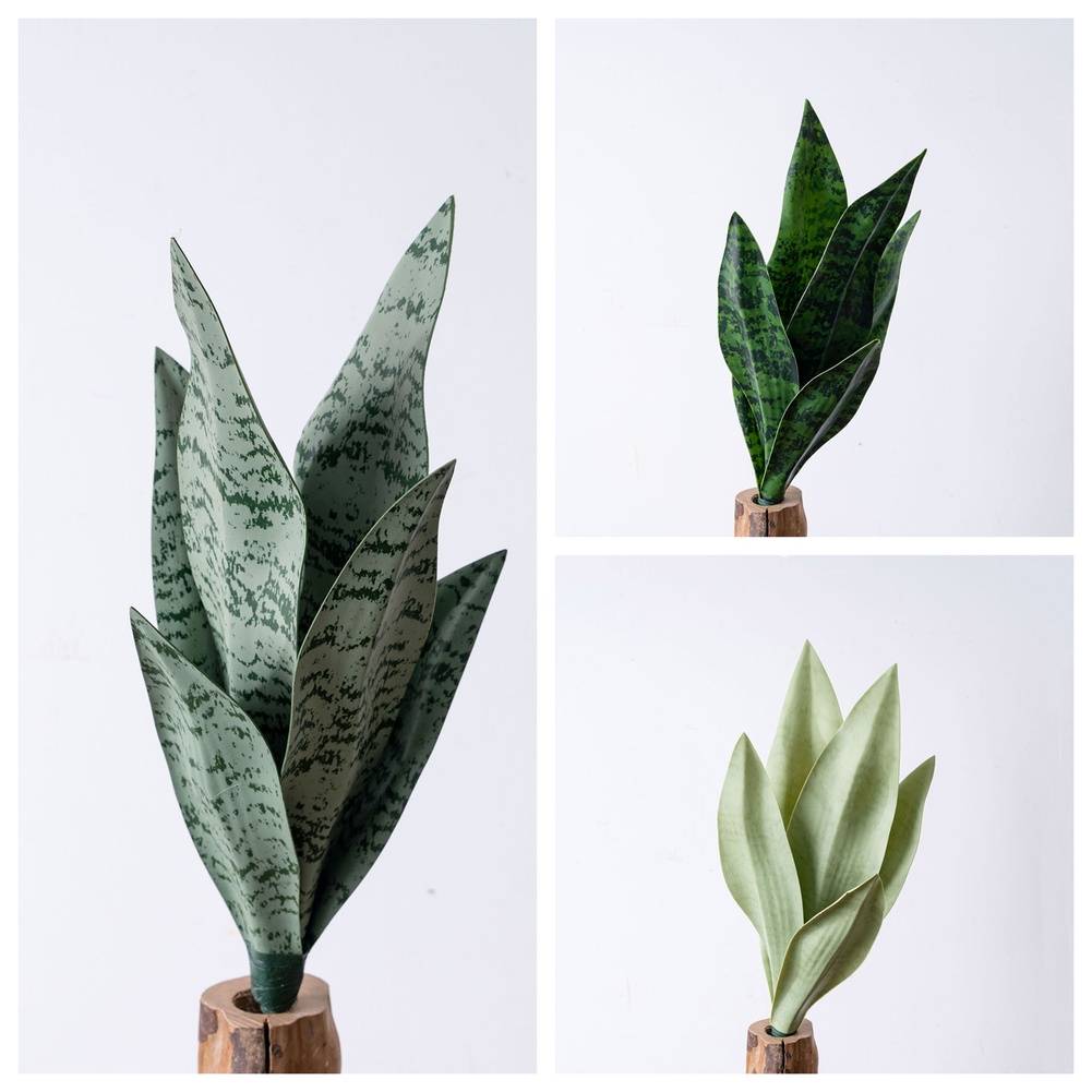 Snake Plant - Tanaman Ubur-Ubur Buatan dari PVC, Hiasan