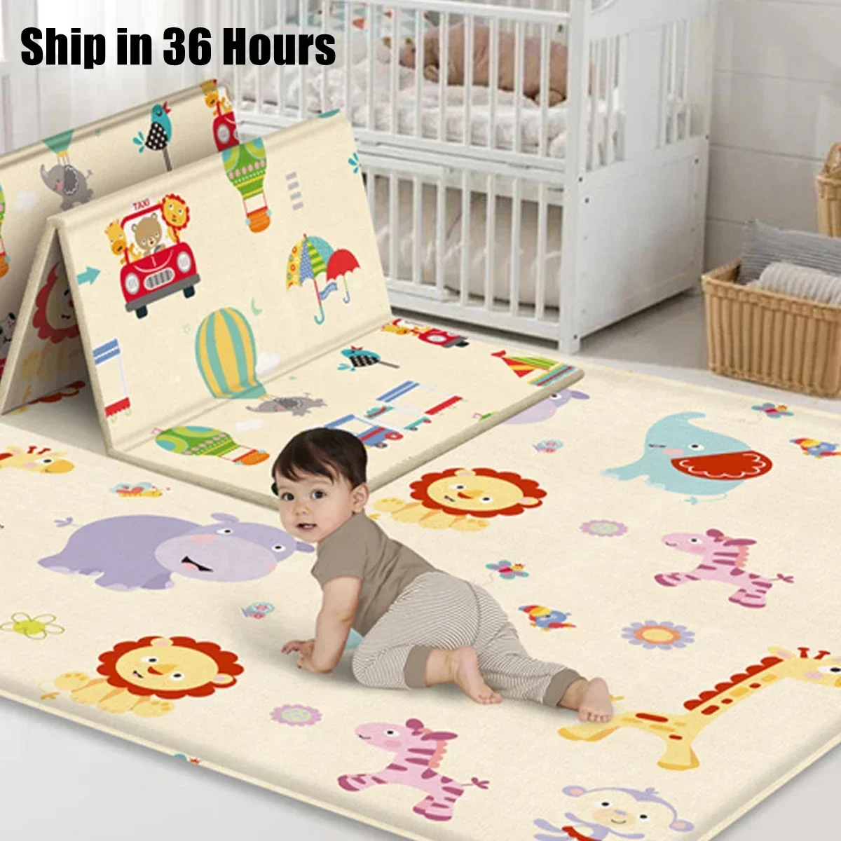 Karpet Anak Lipat Edukatif Non - Repotting Mat ulasan dan harga