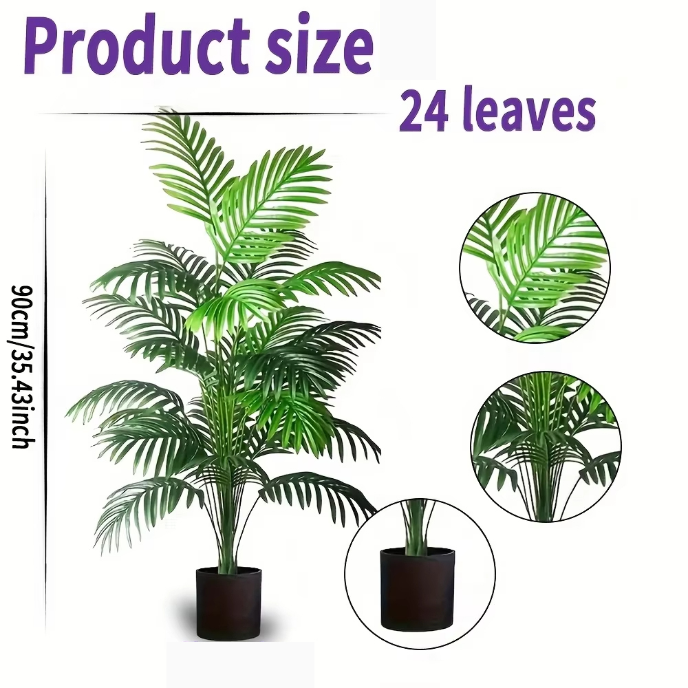 24 Daun Palem Areca Tanaman Bu - Succulent Set ulasan dan harga