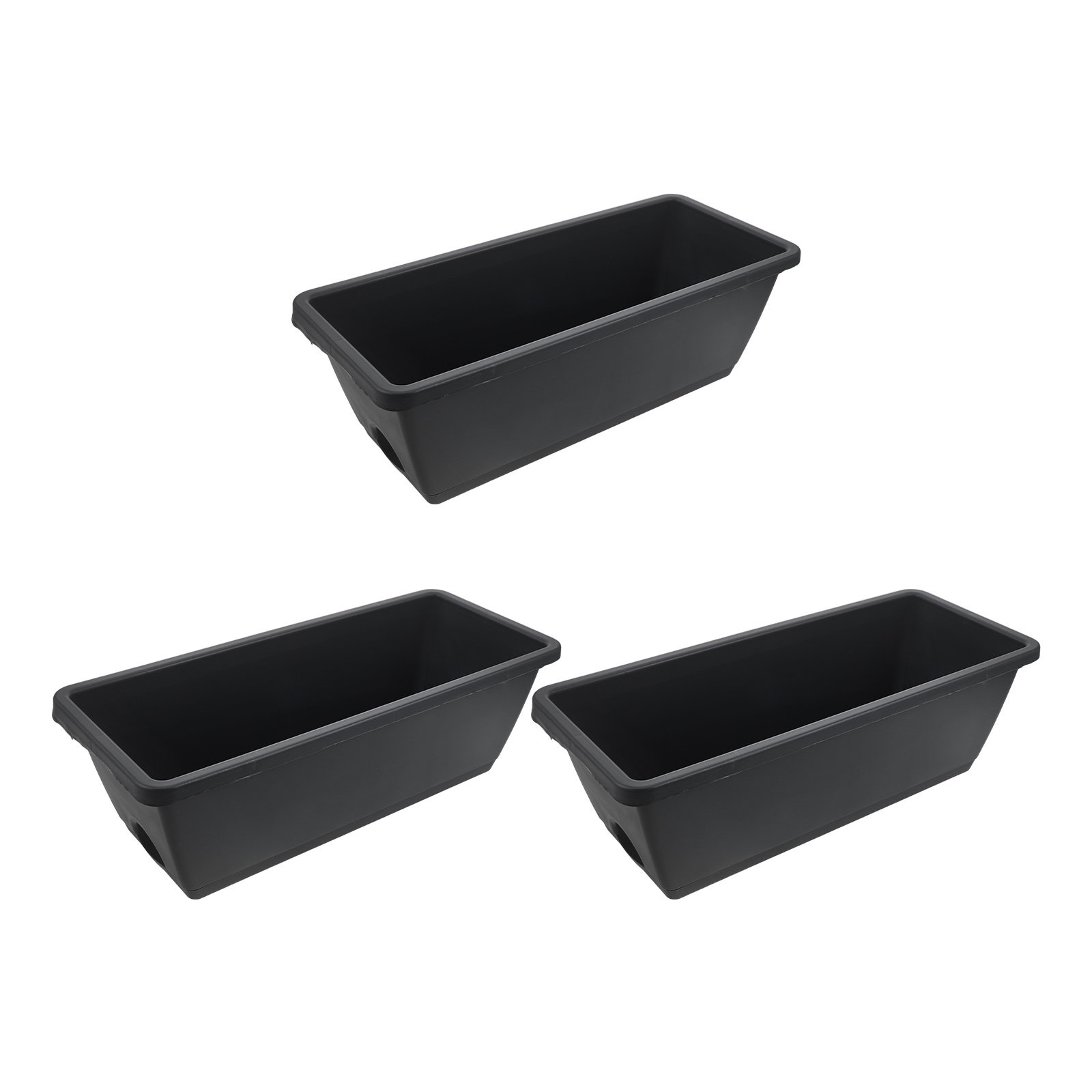 Satu Set 3 Pot Tanaman Resin B - Succulent Set ulasan dan harga